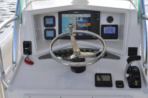Boat Electrical Navigation System Installed